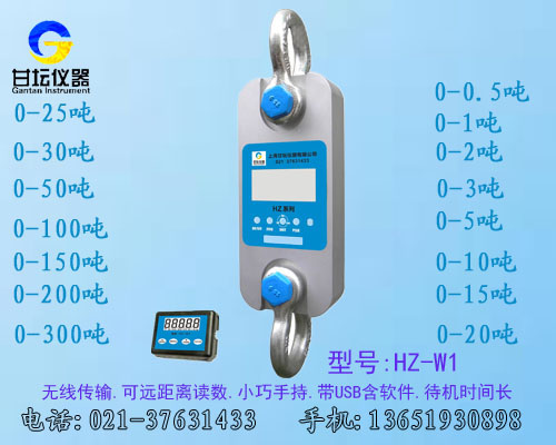 3000千克拉力计供应.型号:HZ-W1 精度可达0.05%